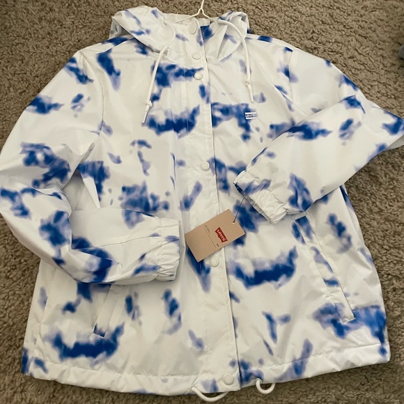 Levi's Jackets & Coats Levis Tie Dye Rain Jacket Size Medium Poshmark
